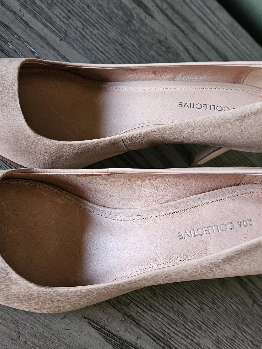 206 Collective Women's Pointed Toe Pump in Nude - Picture 2 of 7